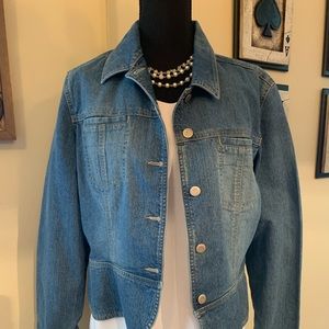 Loft very nice jean jacket!